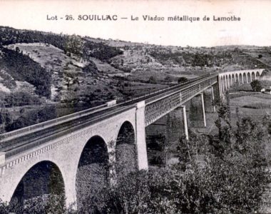 Souillac – Le Viaduc métalique de Lamothe