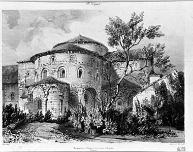 Souillac – Illustration Ancienne de l’Abbatiale